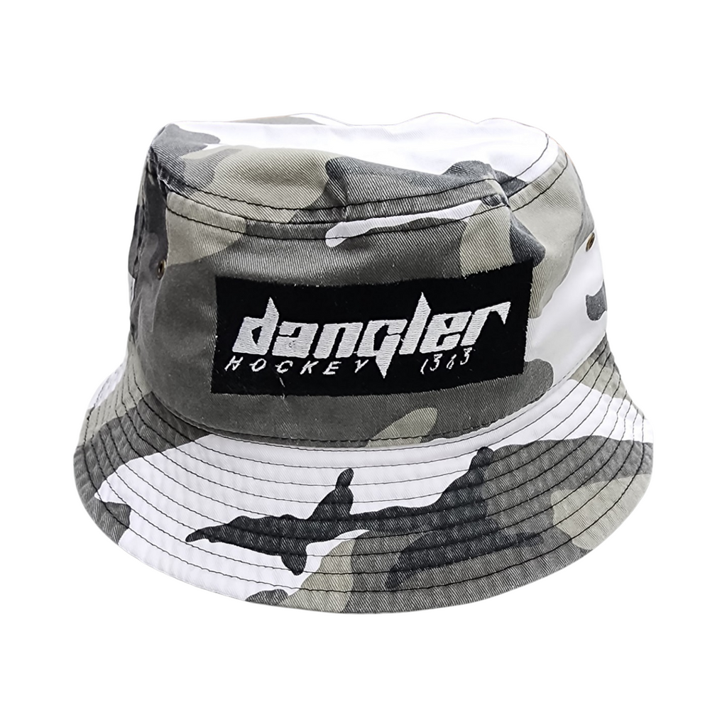 GREY CAMO/ STITCHED PATCH STYLE LOGO