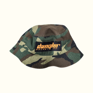 CAMO-ORANGE STITCHED PATCH STYLE LOGO