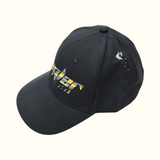 BLACK MULTI COLORED LOGO