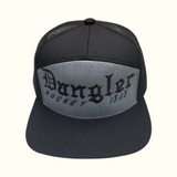 BLACK/GREY FRONT PANEL/BLACK OLD ENGLISH LOGO