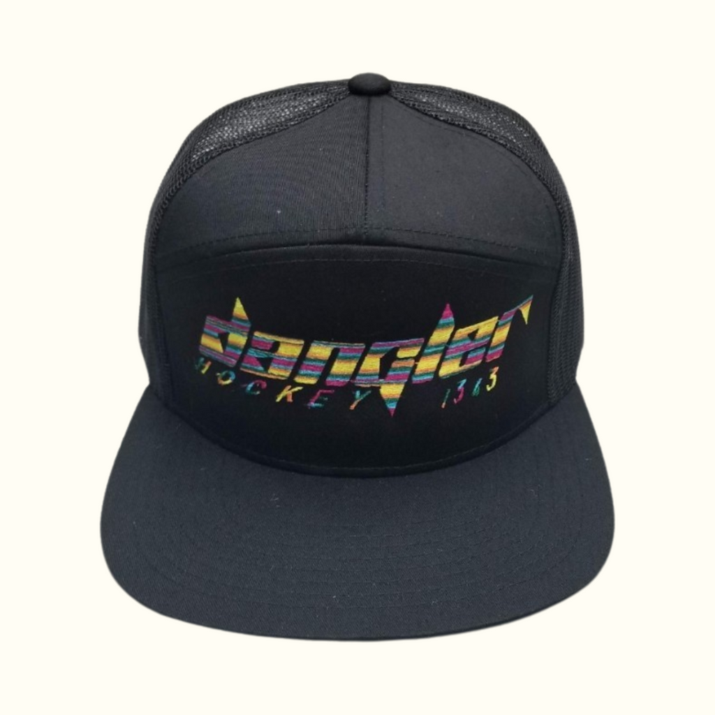 BLACK/MULTI COLOR LOGO