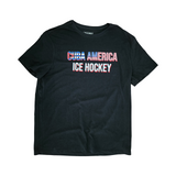 CUBA AMERICA FLAG LOGO T- SHIRT