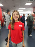 YOUTH PE LEFT CHEST LOGO T-SHIRT