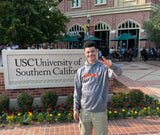 GREY/STITCHED LOGO-USC INSPIRED COLORS