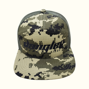 DIGITAL CAMO-OD GREEN MESH-BLACK LOGO