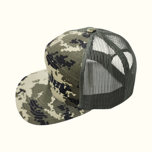 DIGITAL CAMO-OD GREEN MESH-BLACK LOGO