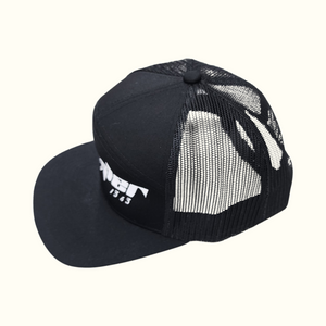 BLACK FRONT-BLACK MESH-WHITE LOGO