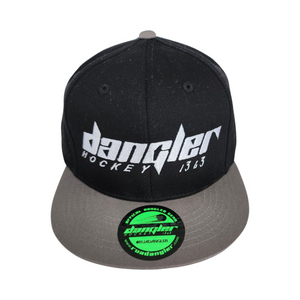 GREY BILL-BLACK HAT-WHITE LOGO