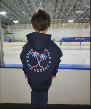 TEAM CUBA TROPICALS PALM TREE LOGO KIDS HOODIE