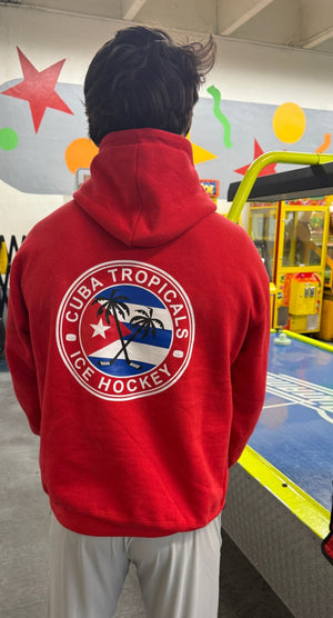 CUBA TROPICALS RED PLAYER ONLY HOODIE