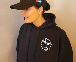 CUBA TROPICALS PALM TREE LOGO ADULT HOODIE