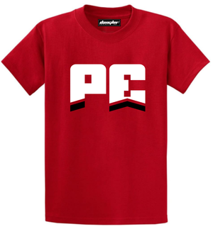 ADULT PE FULL CHEST LOGO T-SHIRT