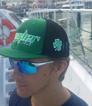 Green/Black Mesh St Patty's Day Special Edition