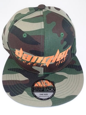 Camouflage with Orange logo