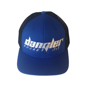 BLUE/BLACK MESH BACK WHITE LOGO