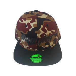 BROWN CAMO-BLACK BILL-BLACK LOGO