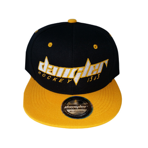 BLACK/YELLOW BILL YELLOW OUTLINE WHITE LOGO