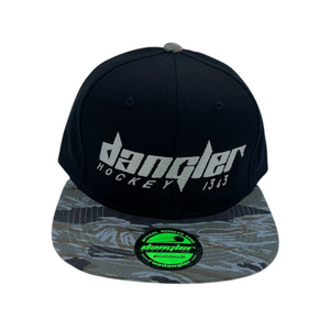 BLACK-TIGER CAMO BILL-WHITE LOGO