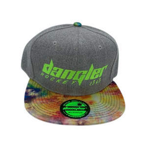 GREY-ORANGE GALAXY-NEON GREEN LOGO