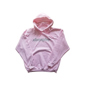 PINK HOODIE GREY ORIGINAL LOGO